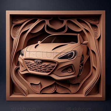 3D мадэль Hyundai Genesis Coupe (STL)
